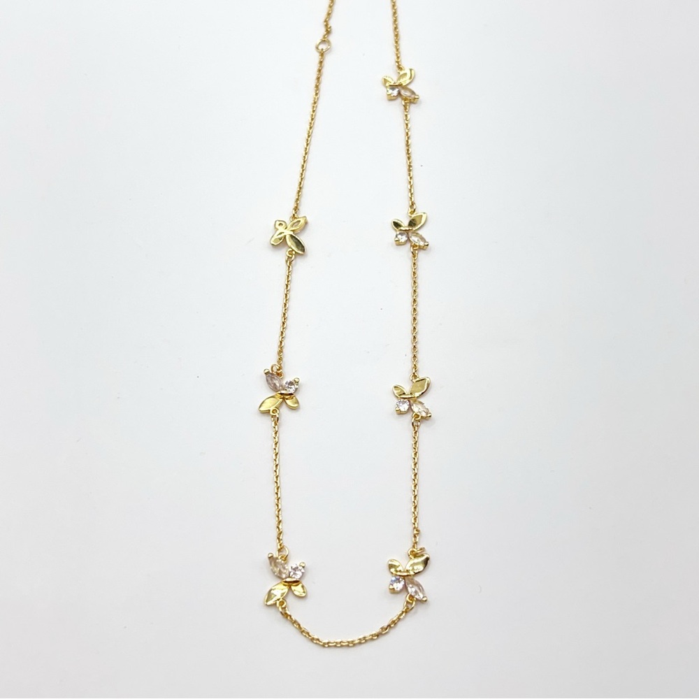 KS875-Kate Spade butterfly necklace